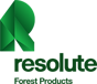 Logo for Resolute Forest Products