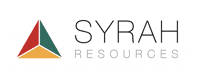 Triangular emblem in Syrah Resources branding