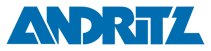Andritz logo in blue text
