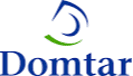 Domtar company logo with abstract symbol