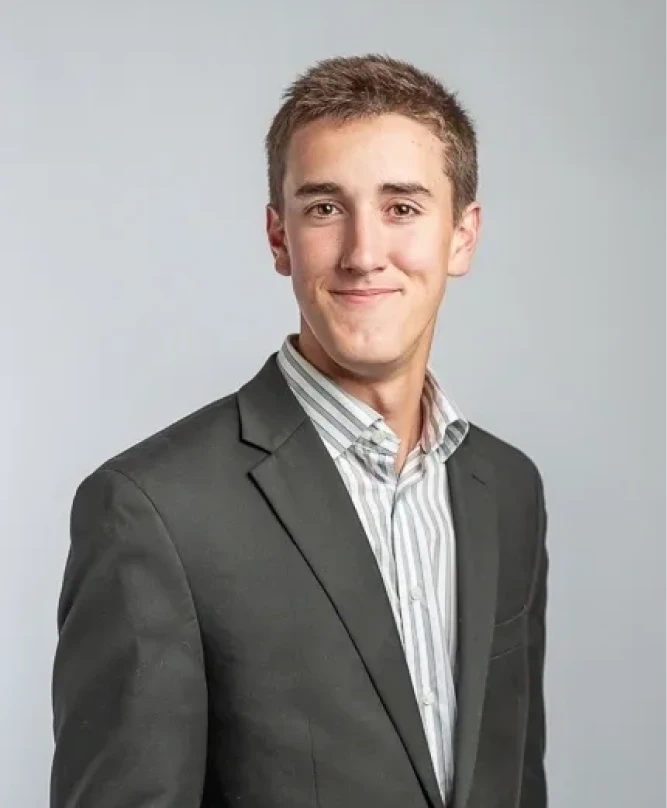 Professional portrait of smiling man